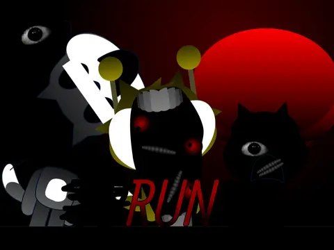 Sprunki Phase 3 V1 Scratchified game logo with mature content warning