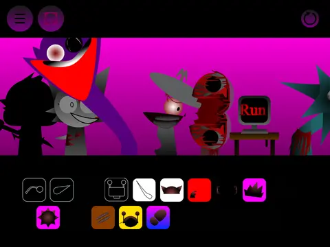 Official logo for Sprunki Phase 30 Saved game featuring unique characters