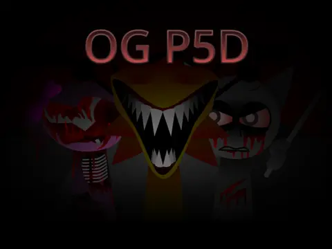 Logo for the enhanced widescreen version of Sprunki Definitive Phase 5 with original sounds