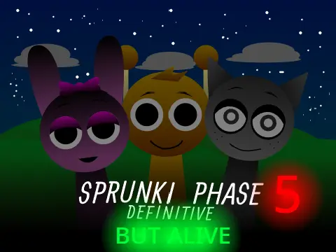 Sprunki Phase 5 Definitive Remix 2 Double Tracks Cover Art