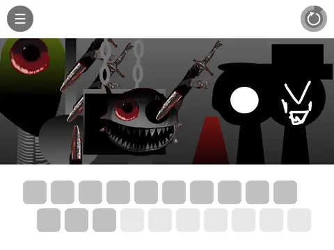 Official logo for Sprunki Phase 56 game featuring character designs