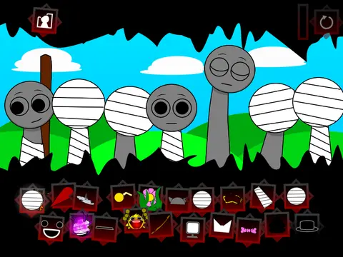 Official logo for Sprunki Phase 6 Definitive Alive Remix game