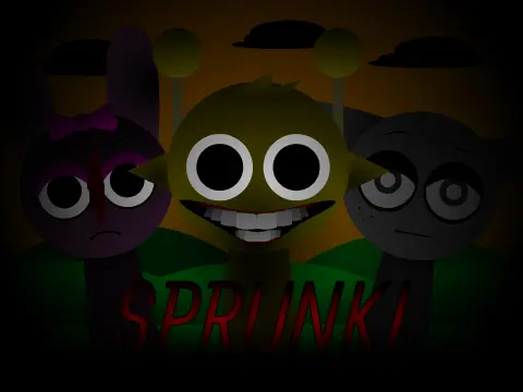 Sprunki Phase 1.1 New Definitive game cover art featuring iconic Sprunki characters