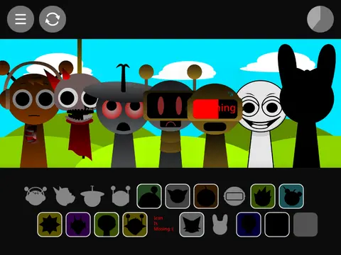 Sprunki Phase 1.3 But Game Broke Babies game logo cover