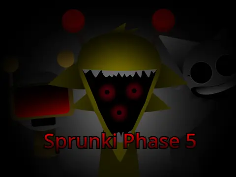 Official logo for Sprunki Phase 5 Old Version 2.1 music game