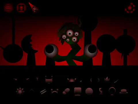 Sprunki Phase 9 Alive Work in Progress Horror logo cover with dark and eerie theme