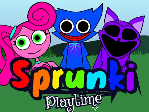 sprunki playtime remix - Play Online Free | Sprunki Game Logo