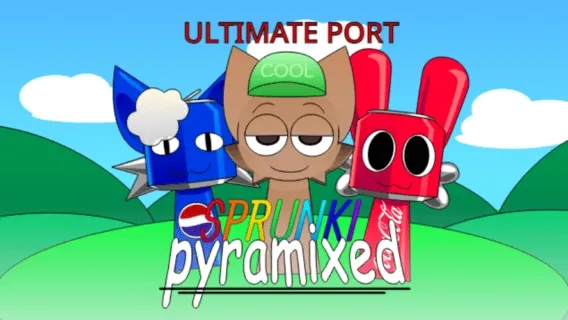 Play Sprunki Pyramix Ultimate Port definitive collection online