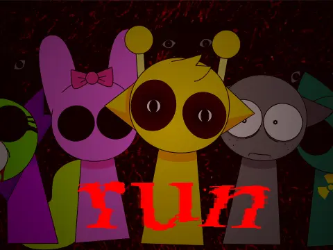 Play Sprunki Pyramixed 0.93 Game Logo