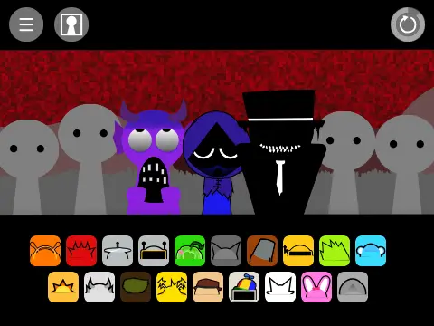 Sprunki Retake Cancelled Update logo featuring popular community project