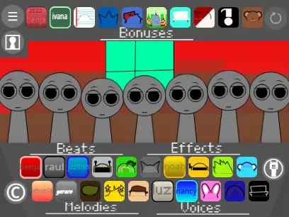 Logo for Sprunki Retake Familia Updated featuring Whitehat OC and bonus character secrets