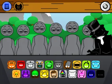 Sprunki Retake Human Naked Character Logo