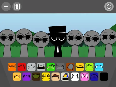 Colorful Sprunki Retake Kids Edition game logo featuring friendly characters