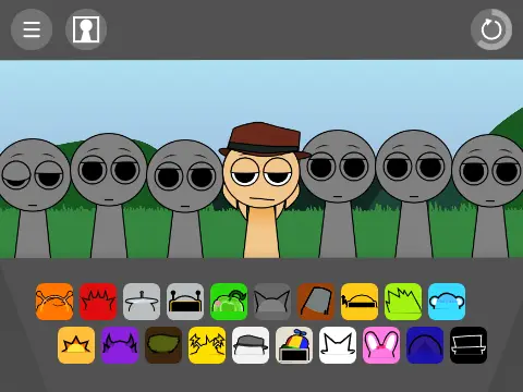 Sprunki Retake Parasite logo featuring milestone rewards and secret key commands