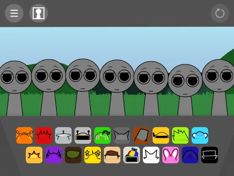 Sprunki Retake Remix logo featuring community milestone system