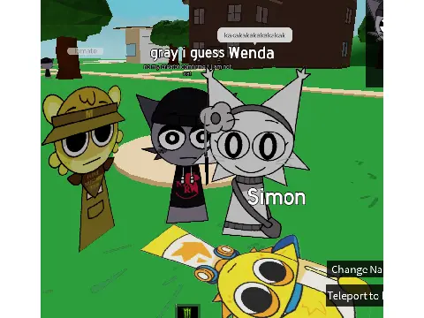 Sprunki RP Moments Definitive game logo featuring character interaction scenes