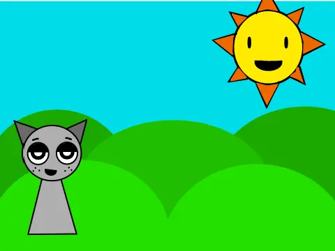 Sprunki Storys English Version logo featuring Sprunki characters in narrative adventure