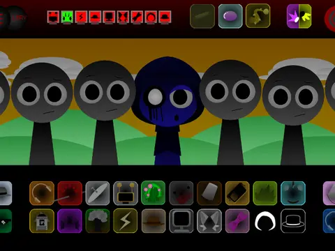 Official logo for Sprunki Swap Retextured Phase 1.5 Cancelled version