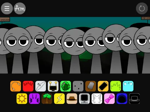 Official logo for Sprunki Swapped Nuclear Version game showing radioactive characters