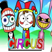 Play Sprunki The Amazing Digital Circus crossover music game with Pomni