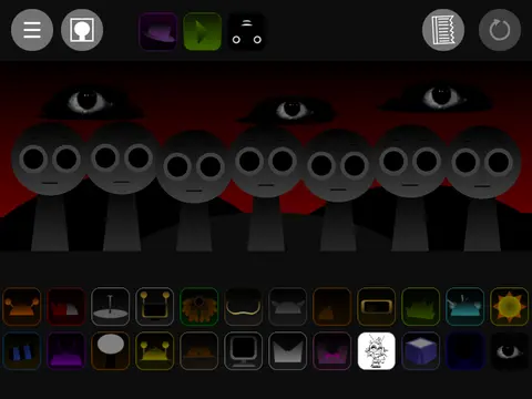 Sprunkibox Sprunki Phase 1.0 game logo with version update information