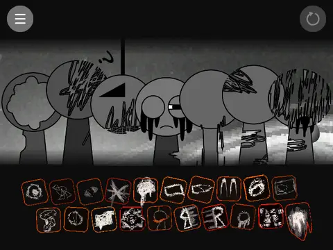 Sprunki Sprunkilairity Remix logo with fast-paced motion blur effect